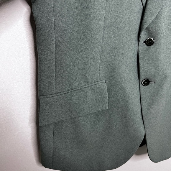 VINTAGE Sage Green Suit Sz 48R - Picture 5 of 9